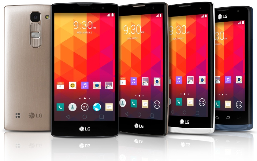 Четверка новых смартфонов LG Magna, Spirit, Leon и Joy