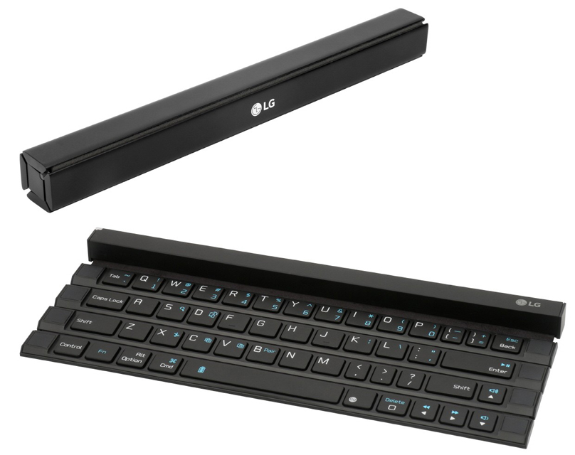 LG Rolly Keyboard: жесткая сворачивающаяся клавиатура для мобильных устройств-4