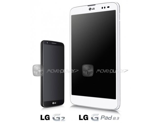Изображение и тизерный видеоролик планшета LG G Pad 8.3