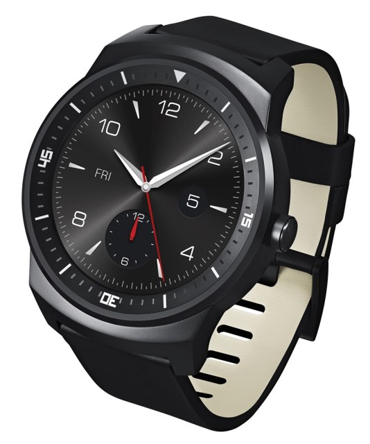 LG G Watch R: первые «умные» часы на Android Wear с полностью круглым экраном-3