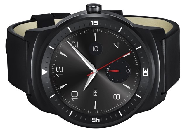 LG G Watch R: первые «умные» часы на Android Wear с полностью круглым экраном-5