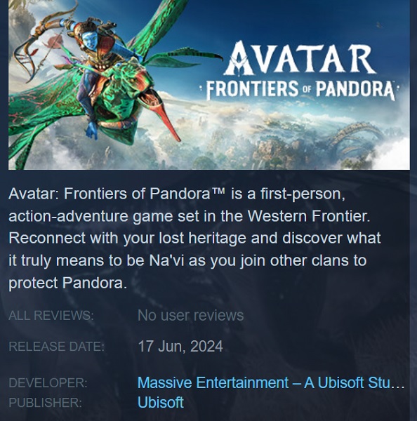 На следующей неделе Avatar: Frontiers of Pandora выйдет в Steam: Ubisoft раскрыла секрет раньше времени-2