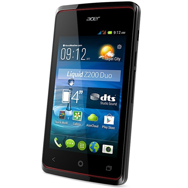 Acer начала продажи бюджетного смартфона Liquid Z200 в Украине
