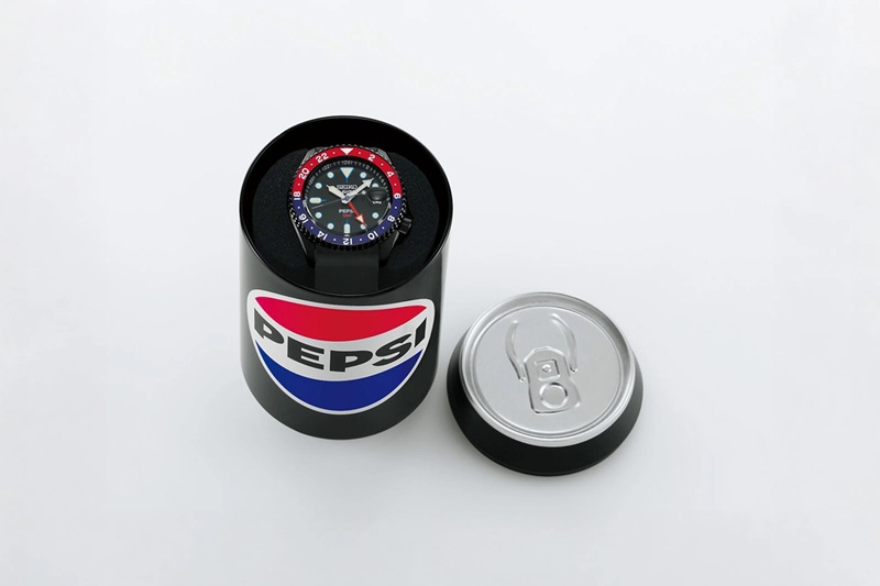 Дизайн Seiko 5 Sports x Pepsi GMT