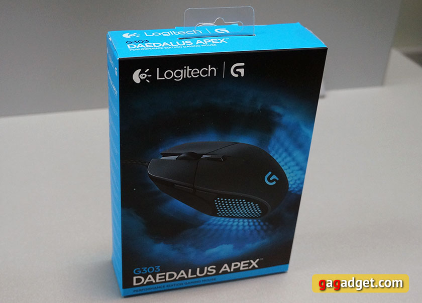 Обзор геймерской мышки Logitech Daedalus Apex G303-2