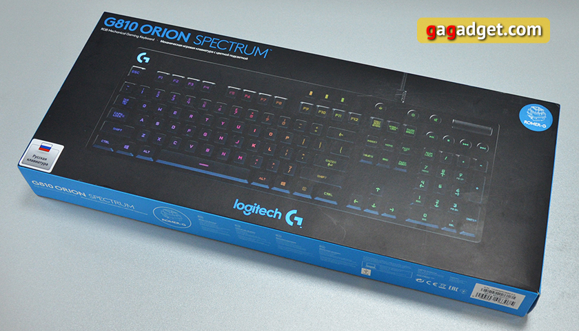 Обзор механической геймерской клавиатуры Logitech G810 Orion Spectrum-2