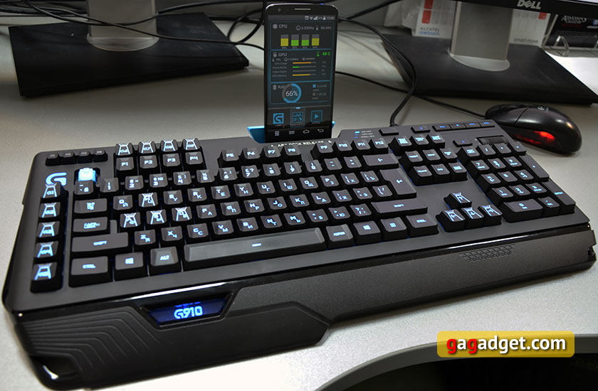 Обзор геймерской клавиатуры Logitech G910 Orion Spark