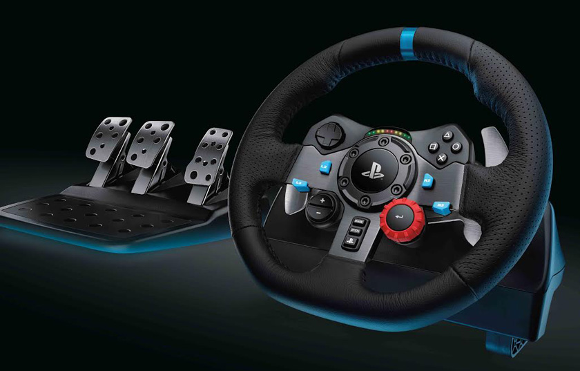 inicial Túnica Sucio Logitech G29 and G920 Driving Force game controls for consoles and PCs with  tactile feedback | gagadget.com
