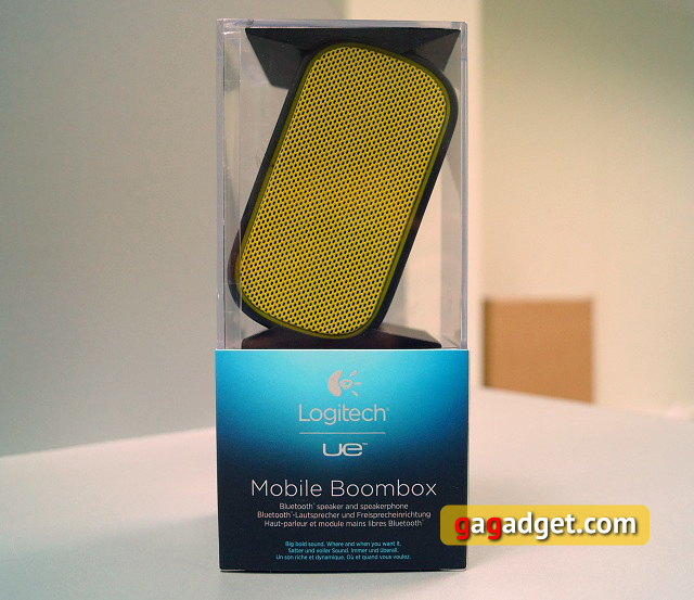 Обзор хипстерской Bluetooth-акустики Logitech UE Mobile Boombox