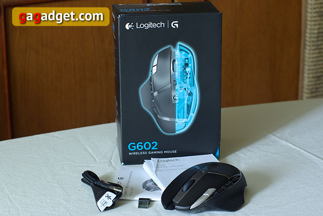 Обзор игровой мышки Logitech G602
