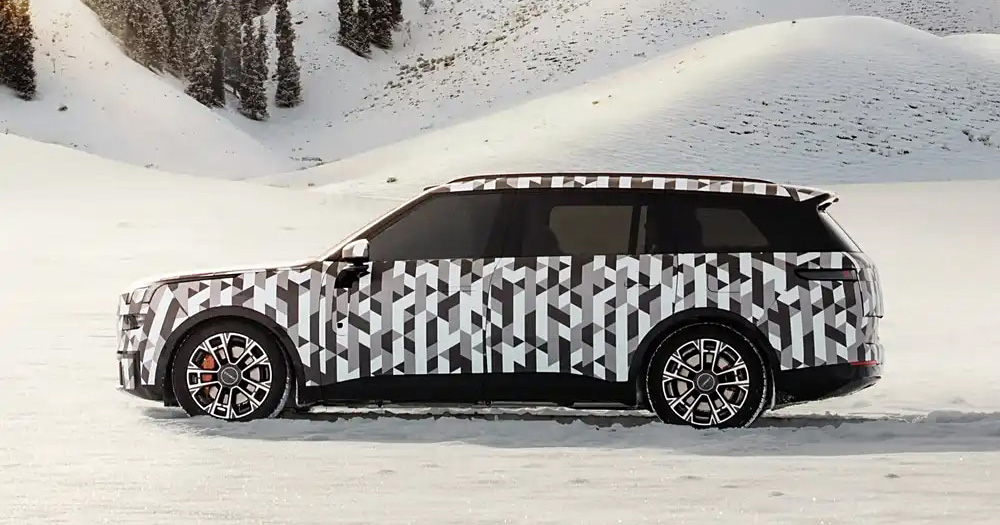 Lynk Co L946 en test hivernal