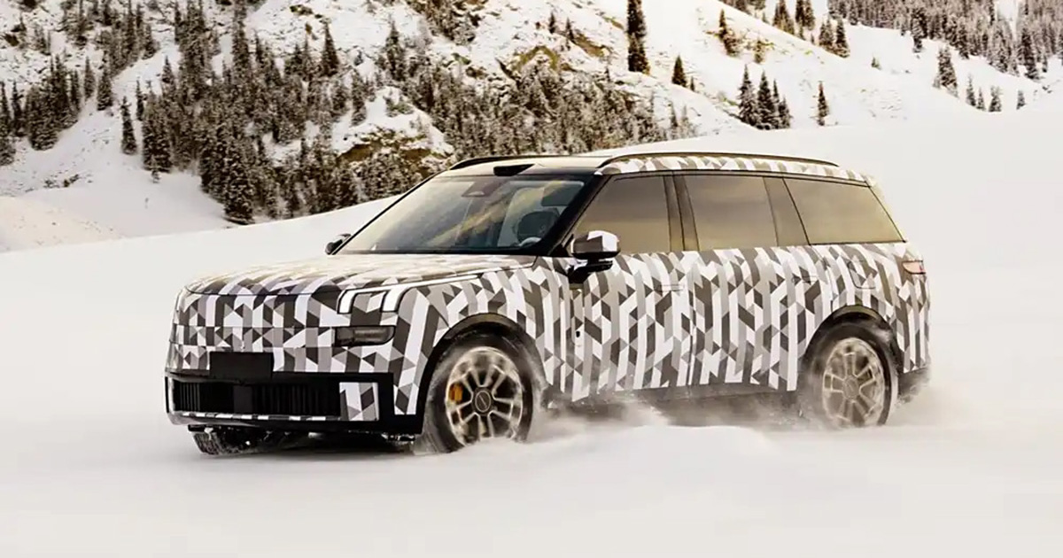 Lynk Co L946 en test hivernal