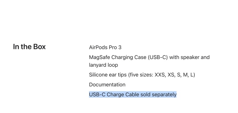 TWS AirPods Pro 3 headphones