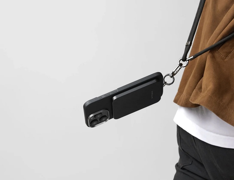 Pitaka Aramid Fiber Magnetic Power Bank - текстура