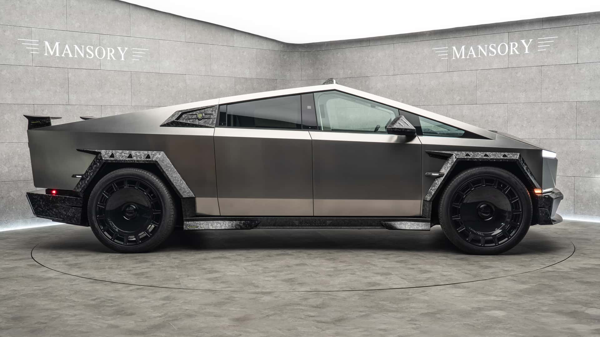 Mansory Elongation Tesla Cybertruck Front View