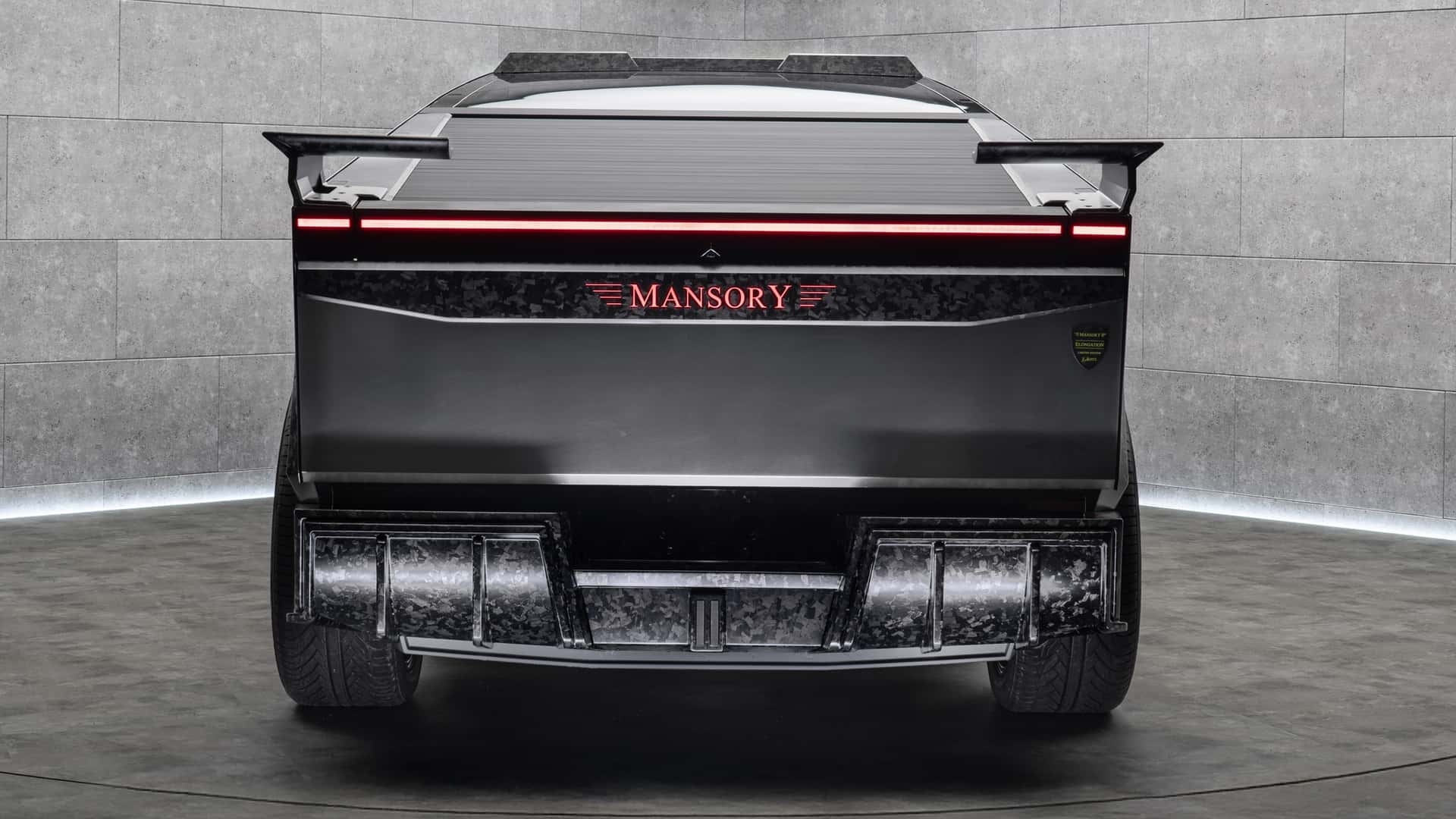Mansory Elongation Tesla Cybertruck Close-up