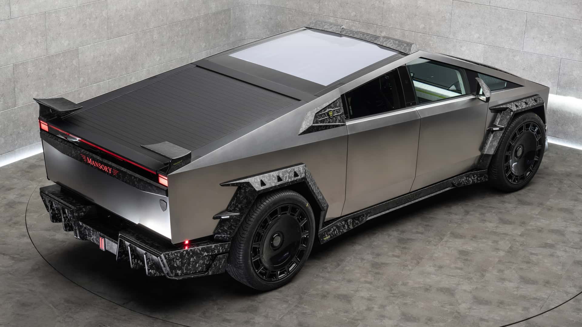 Mansory Elongation Tesla Cybertruck Dashboard