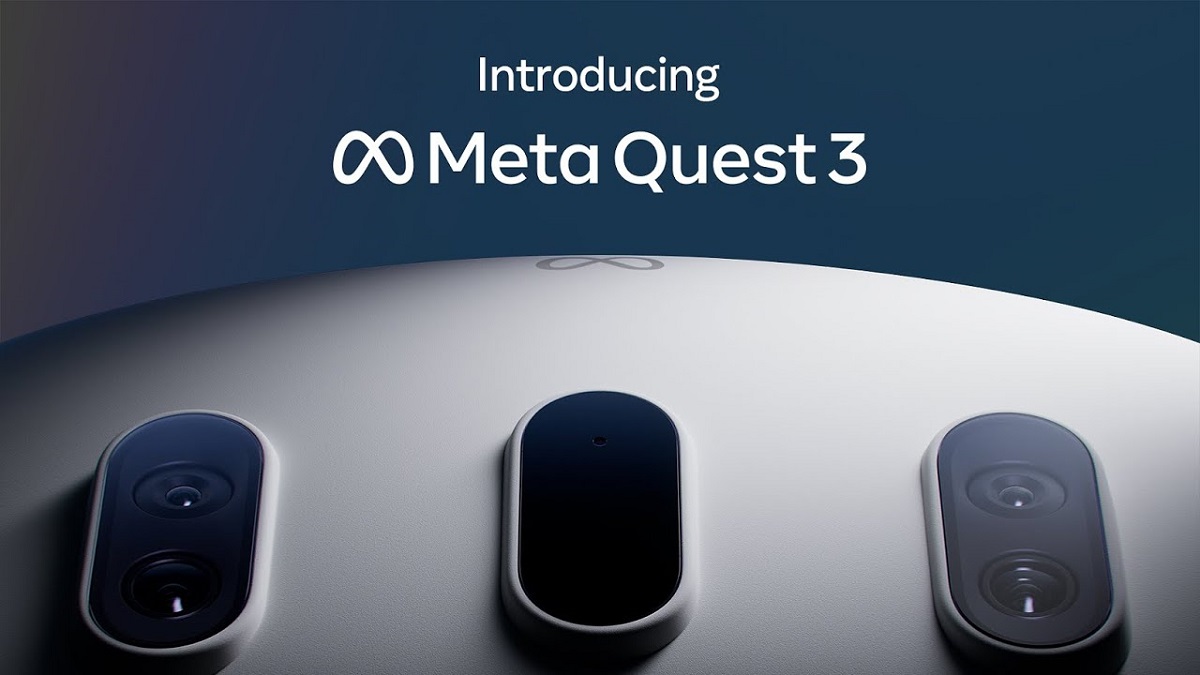 Meta has announced the Quest 3 next-generation VR headset. A short video shows the first details about the device