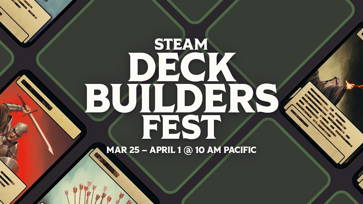 Alle kort på bordet! Steam er vært for et Deckbuilders Fest-temaevent