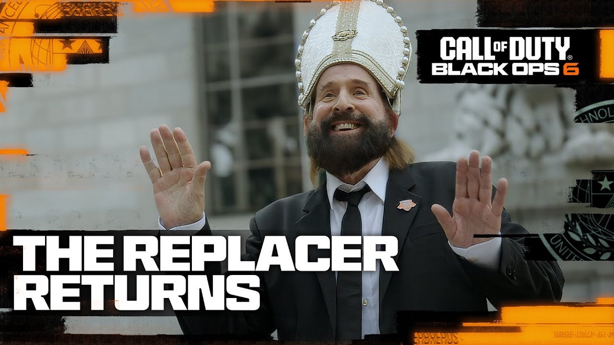 Replacer is back! Activision unveiled a comedic commercial for Call of Duty: Black Ops 6