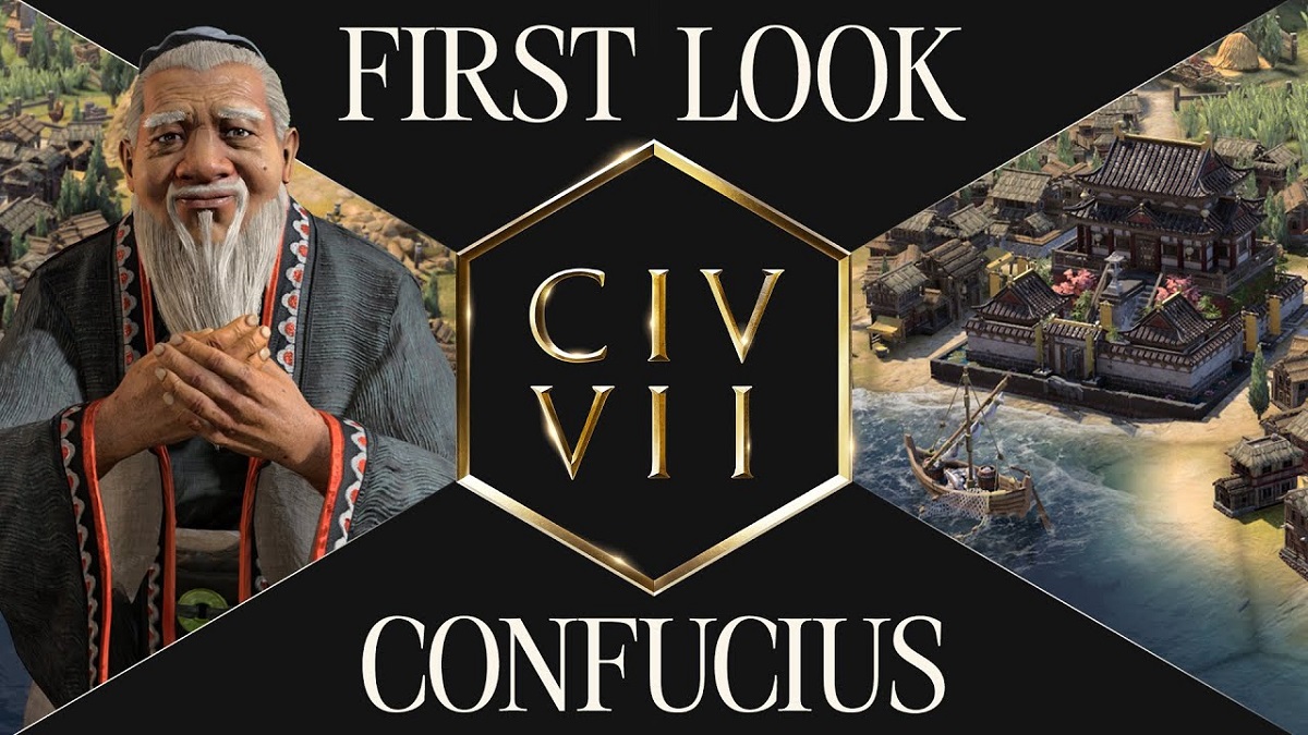 Un gran filósofo dirigirá la antigua China: Los desarrolladores de Sid Meier's Civilisation VII hablan de las ventajas de Confucio en el ambicioso juego de estrategia 4X.