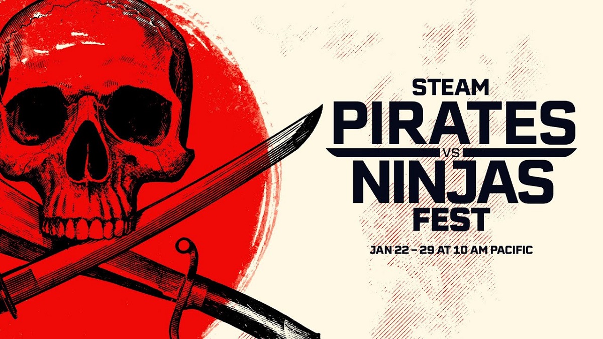 У Steam стартував Pirates vs. Ninjas Fest: геймерам пропонуються класні ігри у двох популярних сетингах