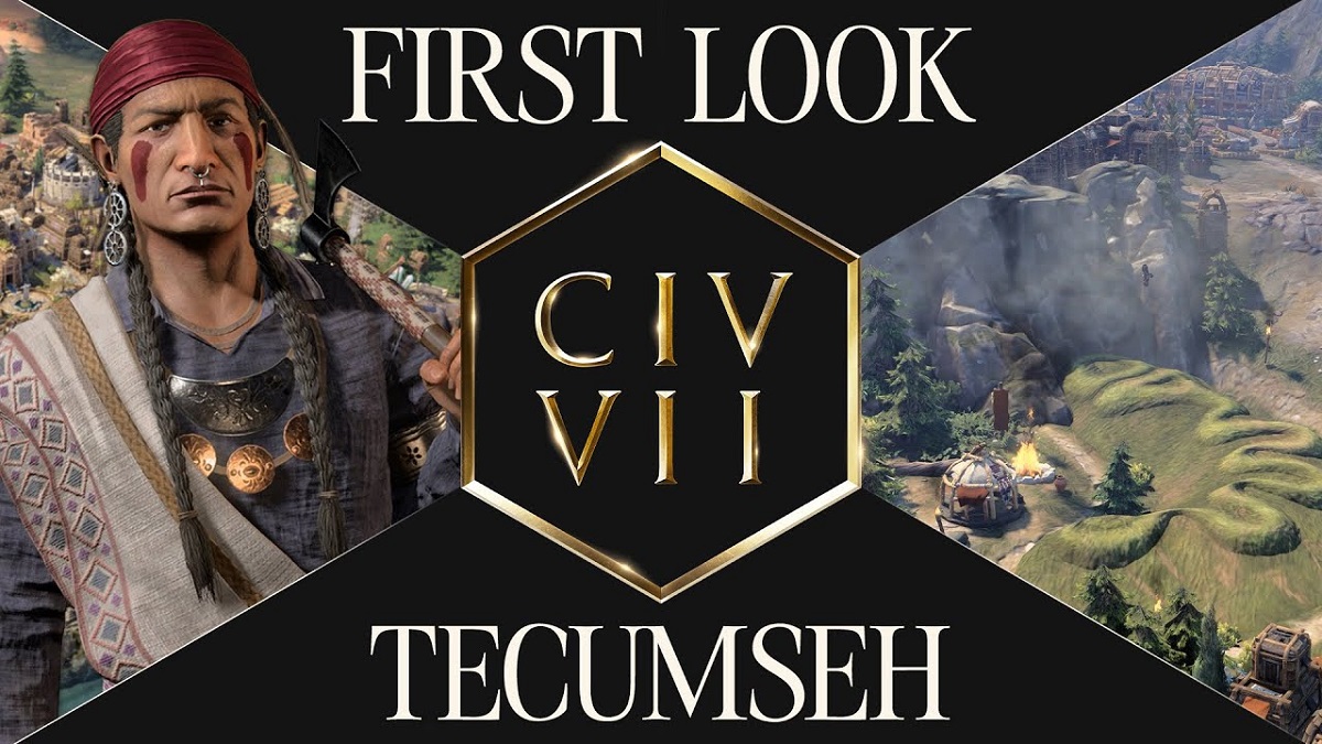 Les développeurs de Sid Meier's Civilisation VII ont présenté Tecumseh, le chef des peuples indigènes des Amériques.