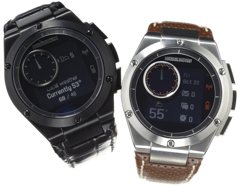 HP и дизайнер Майкл Бастиан выпустили часы MB Chronowing со смарт-функциями