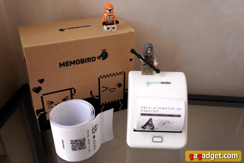Обзор портативного Wi-Fi-принтера Memobird G1: карманная печать