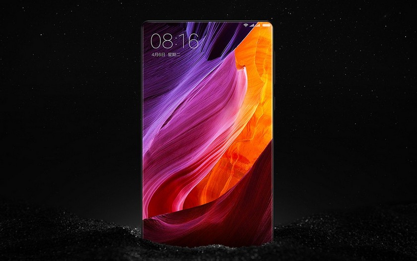 Xiaomi выпустила безрамочный смартфон Mi MIX в керамическом корпусе-3