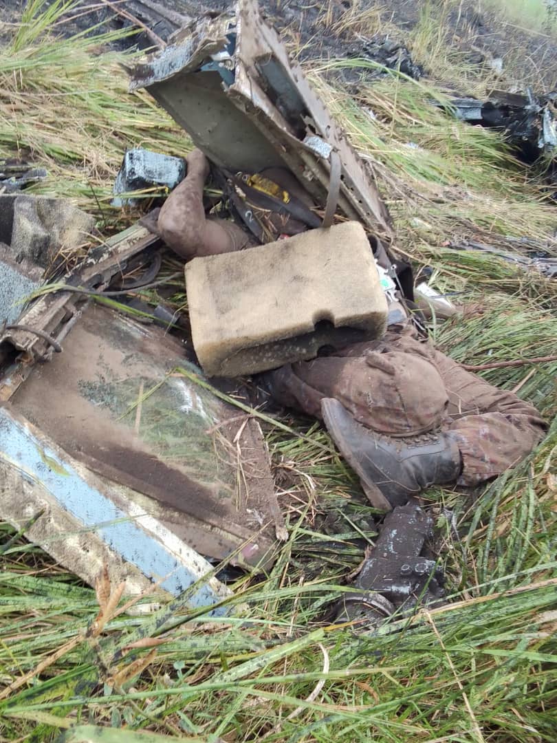 A Russian-made Mi-28NE Night Hunter helicopter crashed in Uganda, killing all crew members-2