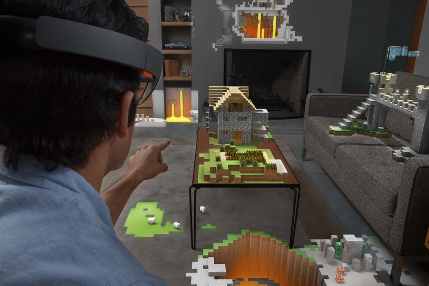 Виртуальное будущее от Microsoft: голографический шлем HoloLens и платформа Windows Holographic-6