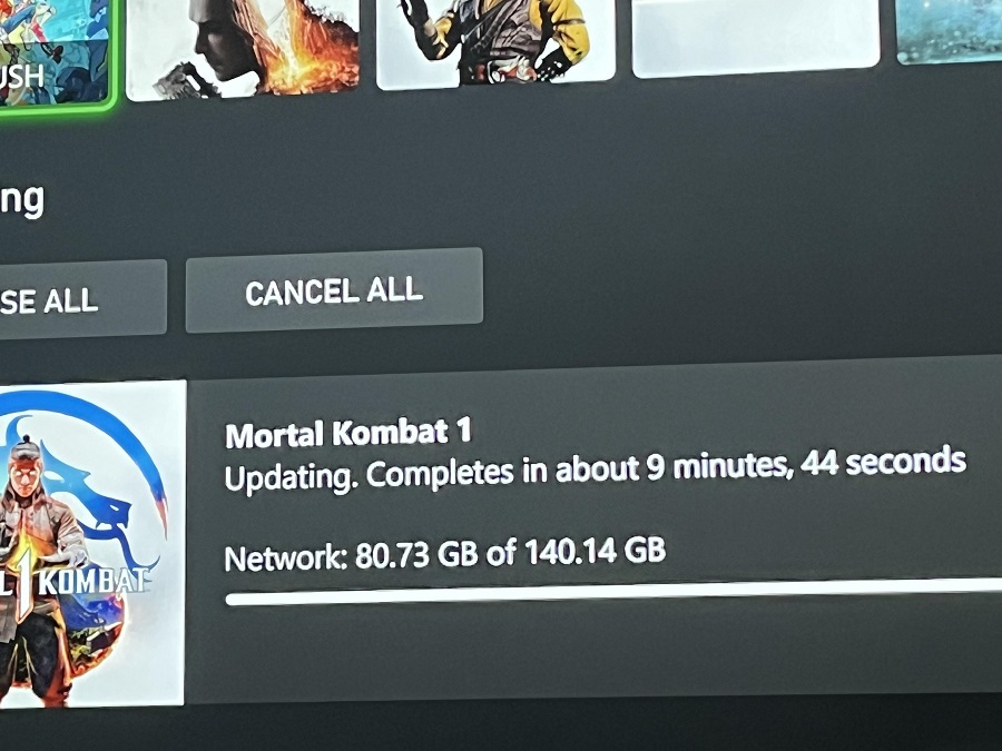 Usuario de Reddit: instalar Mortal Kombat 1 en Xbox Series requerirá 140 GB de espacio libre-2