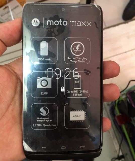 Живые фото Motorola Moto Maxx (международной версии Droid Turbo)