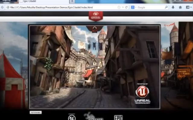 Mozilla и Epic Games организовали поддержку игр на Unreal Engine 3 для Firefox