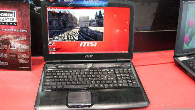 Игровой ноутбук MSI GT60 3K Edition с 15.6-дюймовым дисплеем 2880х1620