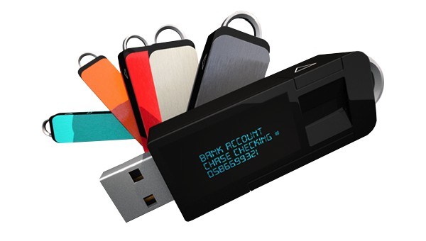 USB-флешка myIDkey со сканером отпечатков для хранения паролей