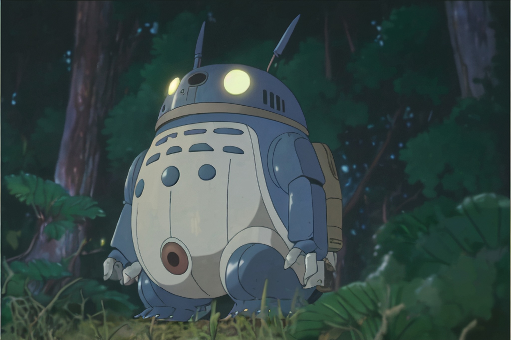 Sieć neuronowa Nijijourney przedstawia ikoniczne postaci z Gwiezdnych Wojen w stylu Studio Ghibli-11