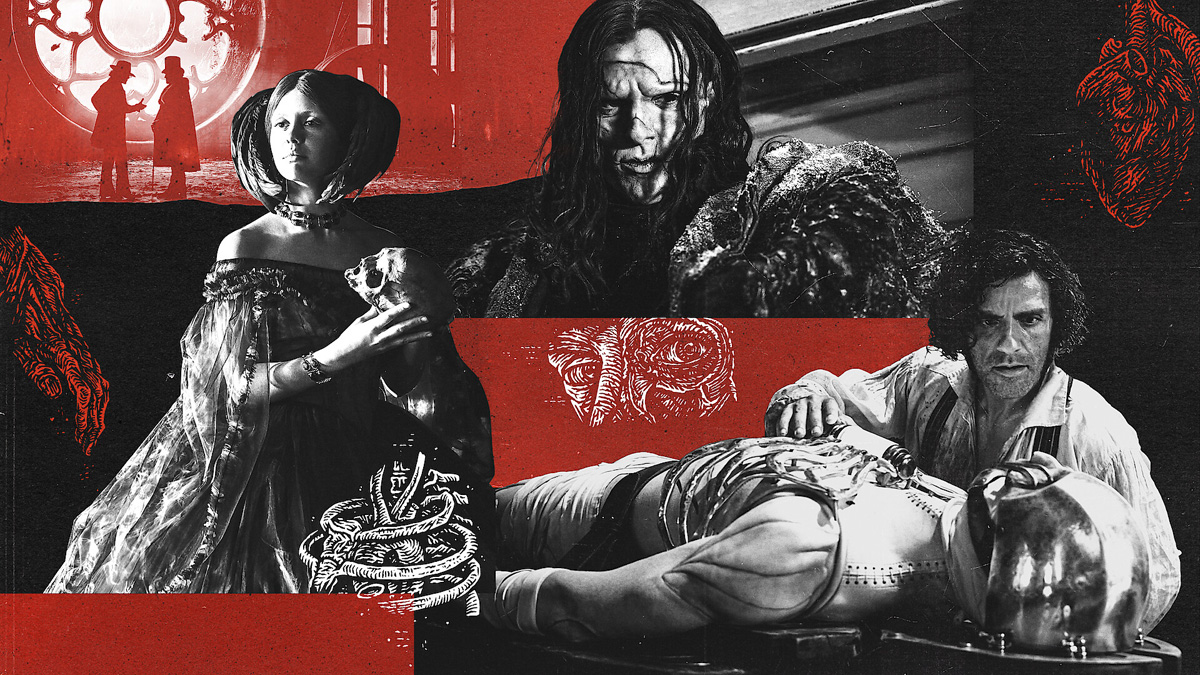 Affiche de Frankenstein de Guillermo del Toro