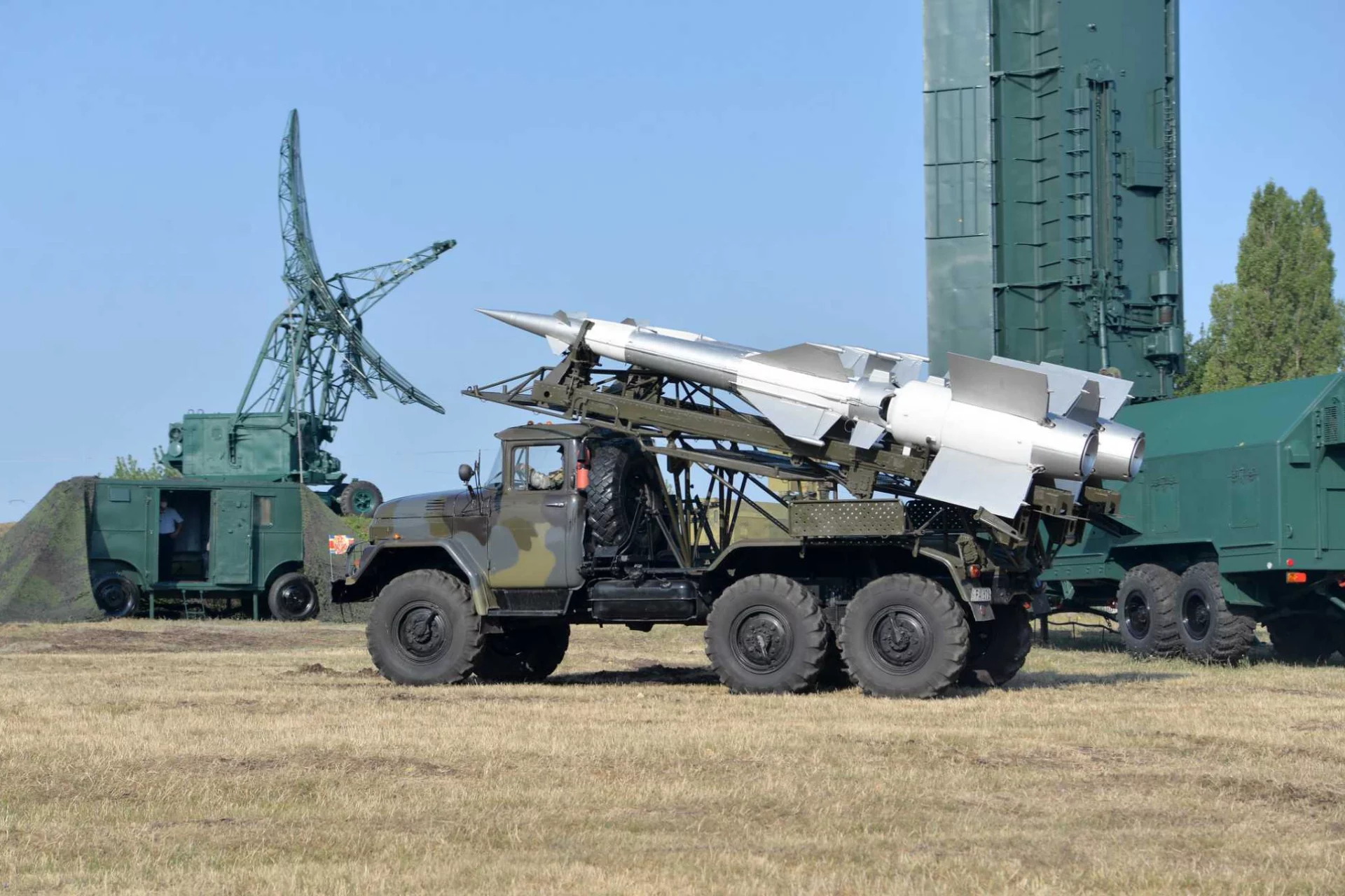 Moldovan S-125 'Neva-M1' surface-to-air missile system