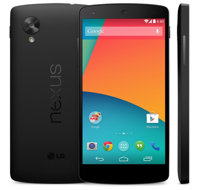 Смартфон Nexus 5 ненадолго появился в Google Play с ценой $349
