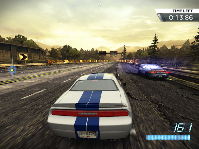 Игры для iPad. Need for Speed: Most Wanted-3