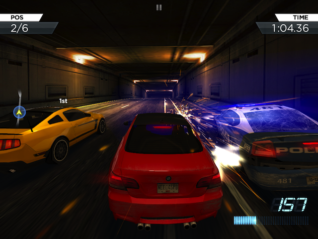 Игры для iPad. Need for Speed: Most Wanted-5