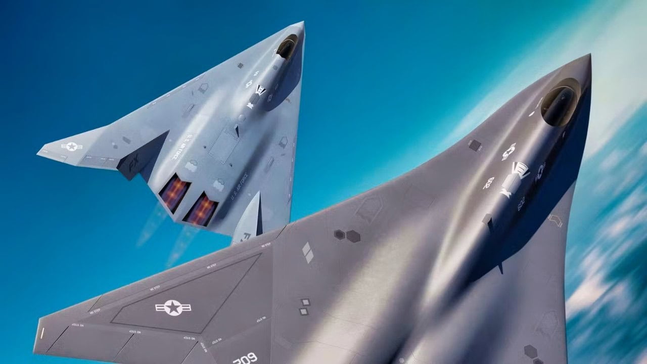 Illustrative image of the new fighter jet