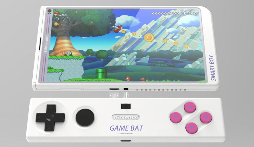 Nintendo Smart Boy: концепт игрового смартфона в стиле GameBoy-2