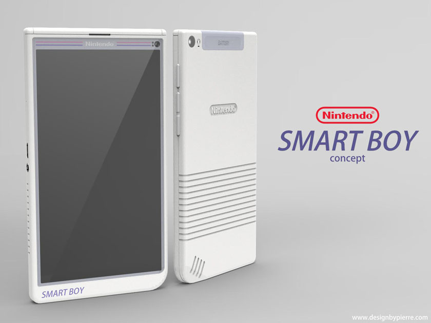 Nintendo Smart Boy: концепт игрового смартфона в стиле GameBoy-3