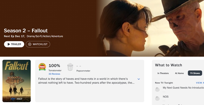 Похмура атмосфера міста Нью-Вегас у серіалі Fallout