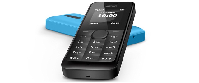 Телефон Nokia 105 будет продаваться без гарантии за 700 руб
