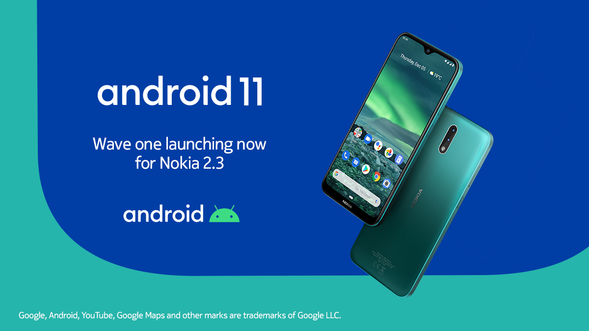 HMD Global начала обновлять смартфоны Nokia 2.3 и Nokia 8.1 до Android 11 |  gagadget.com