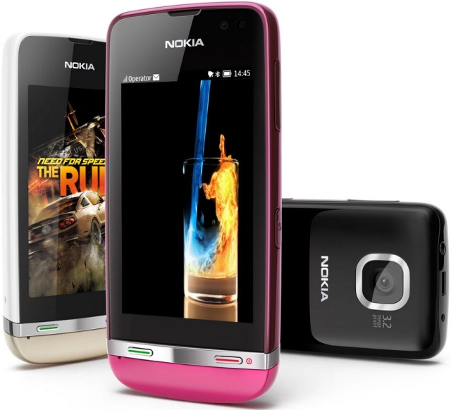 Nokia обновляет линейку сенсорных телефонов Asha